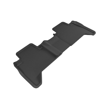 3D Maxpider Carbon Fiber Embossed Pattern Double Cab Kagu Black 2nd Row for 2016 Toyota Tacoma L1TY19221509